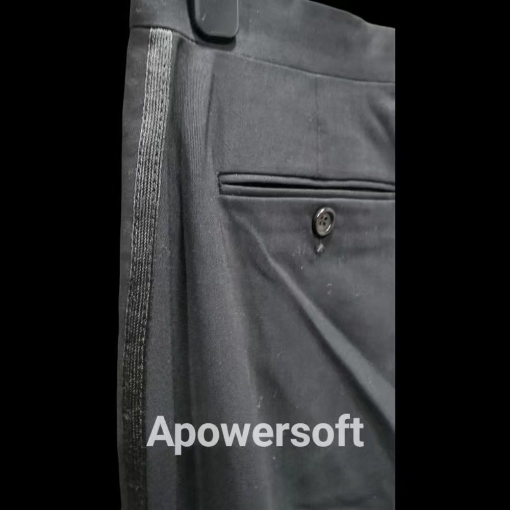 NWT Armani Collezioni Premium Virgin Wool Tux Pants for Neiman Marcus - Picture 4 of 6